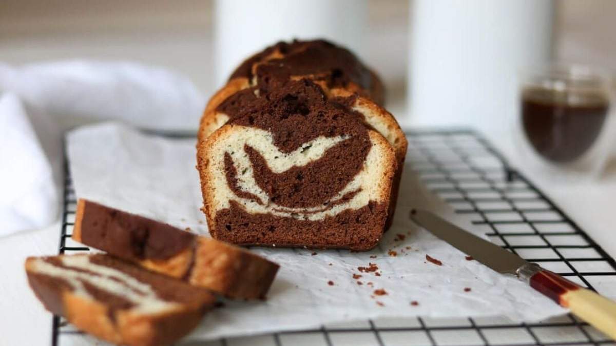 Budín marmolado. Fuente: (Instagram)