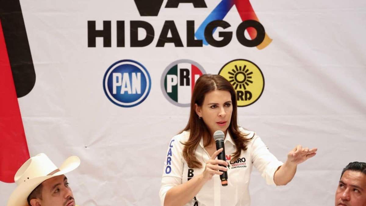 Carolina Viggiano, secretaria general del Comité Ejecutivo Nacional del PRI