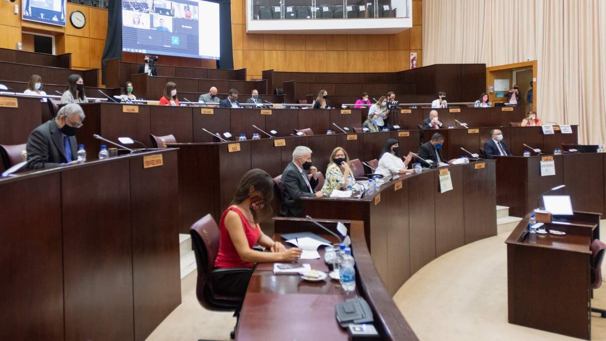 Legislatura de Neuquén. Fuente: (Twitter)