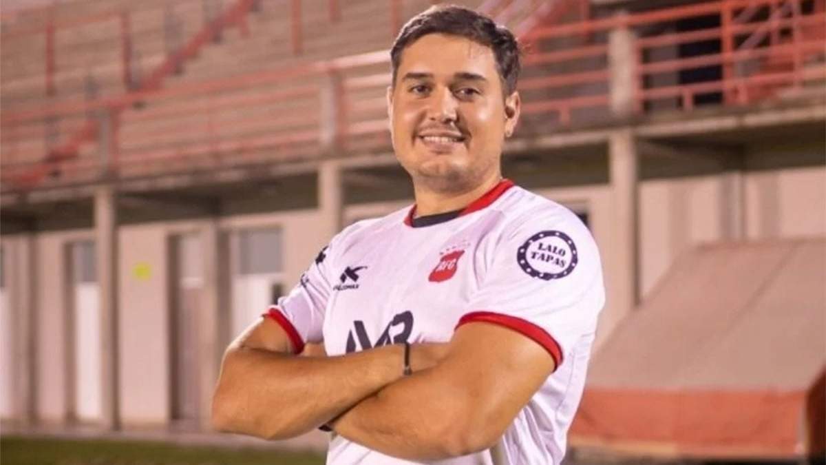Lucas Batistuta. El hijo del Bati-gol será DT de Boca Unidos de Corrientes