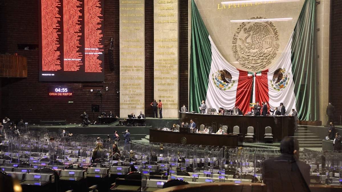 Sesión en la Cámara de Diputados