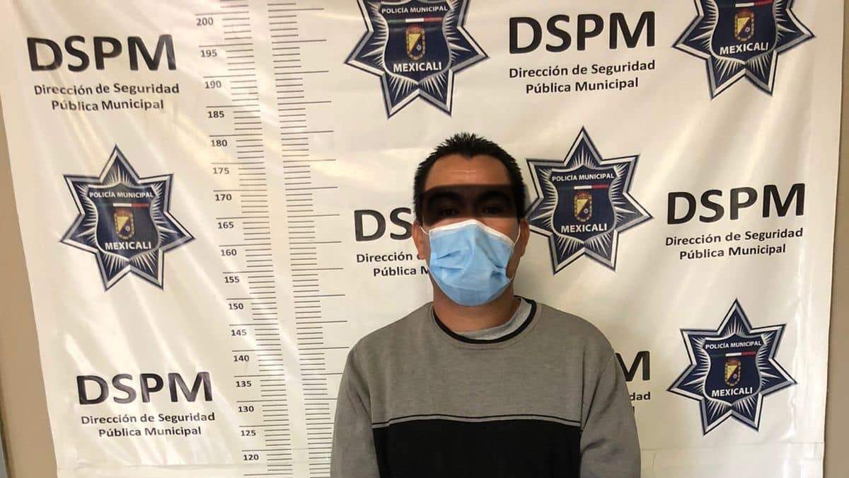 El detenido