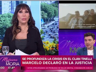 El programa de Moria Casán ya tuvo su primera polémica