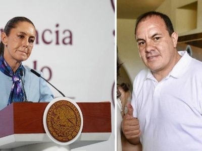 Desafuero de Cuauhtémoc Blanco “tiene que sustentarse, que no sea un asunto político”: Sheinbaum