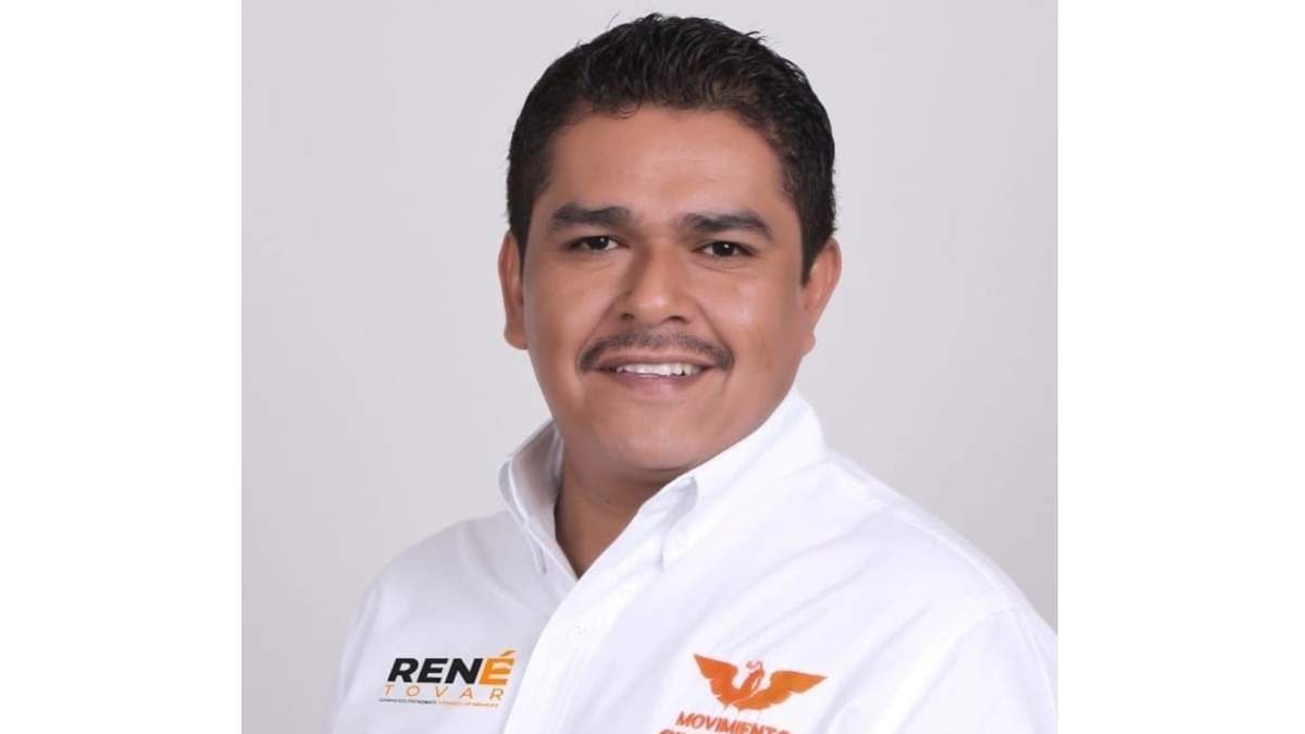 René Tovar Tovar, candidato de Movimiento Ciudadano a la alcaldía de Cazones, Veracruz