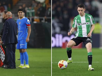 Álvaro Fidalgo y Obed Vargas debutan con Betis y Atlético de Madrid