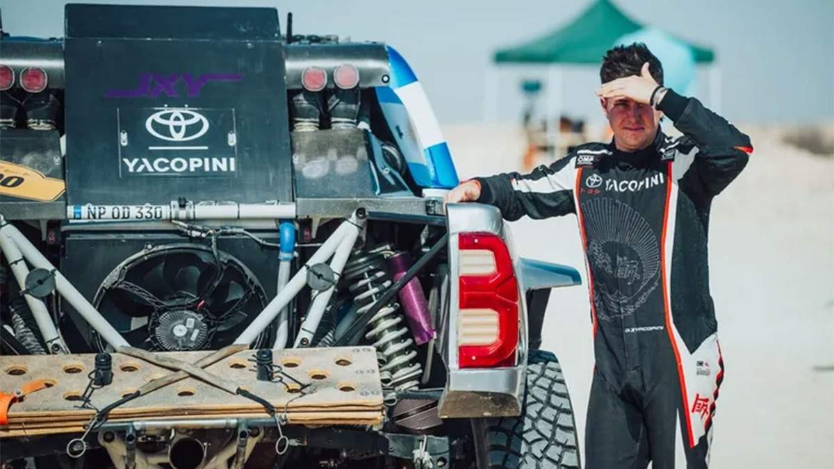 Yacopini se preparaba para el Dakar 2026
