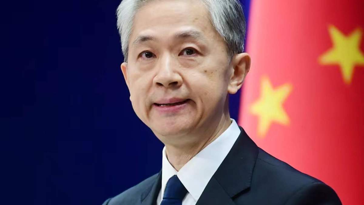 El portavoz del Ministerio de Exteriores, Wang Wenbin