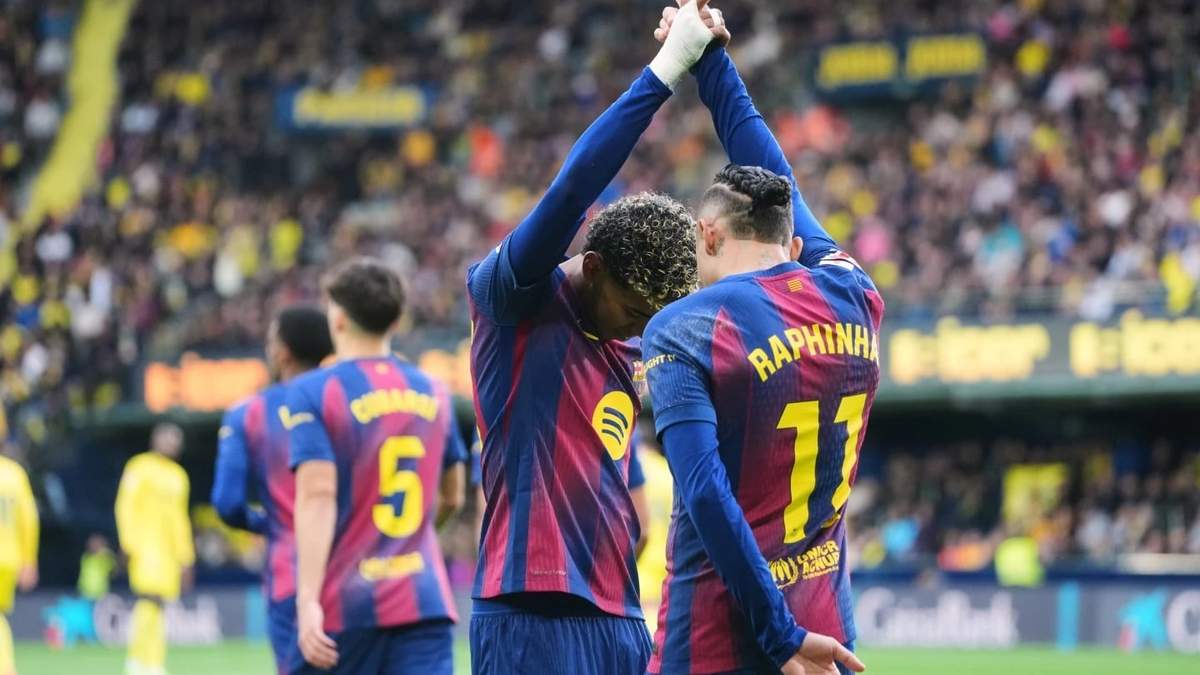 Barcelona derrota 2-0 al Villarreal y mantiene su liderato en LaLiga
