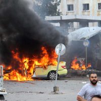 Imágenes del atentado en Siria