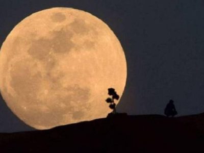 Espectáculo para ver desde el balcón: estrellas fugaces y luna llena
