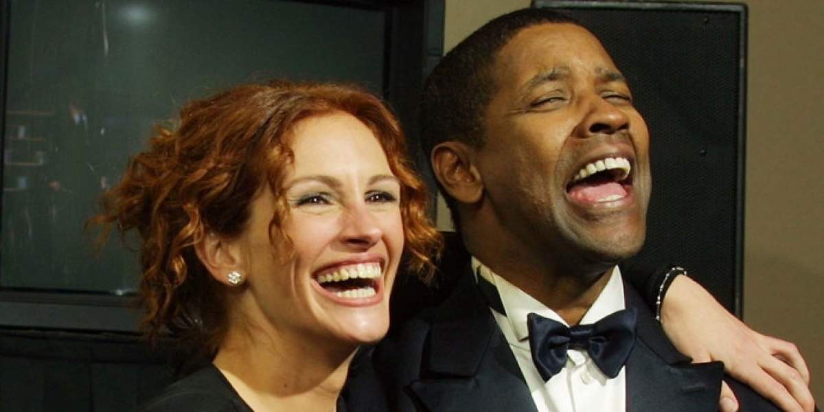 Denzel Washington y Julia Roberts. Fuente: (Twitter)
