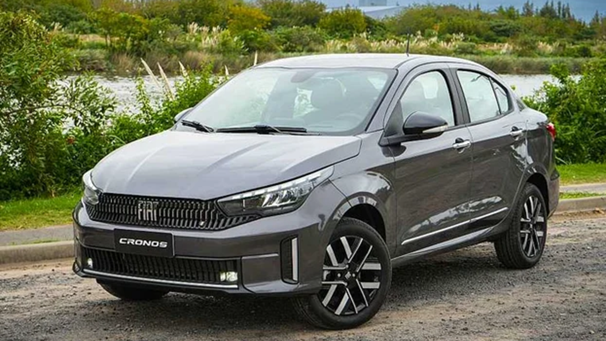 El Fiat Cronos volvió a ser el auto más vendido del país, con 2.872 unidades vendidas en junio