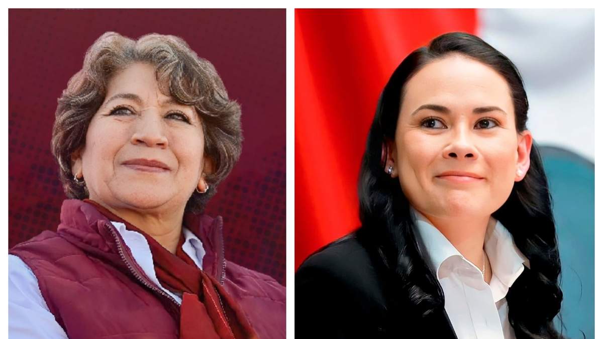 Delfina Gómez y Alejandra del Moral