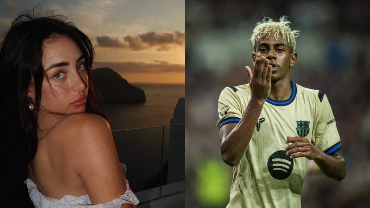 Lamine Yamal y Nicki Nicole Fuente: (X)
