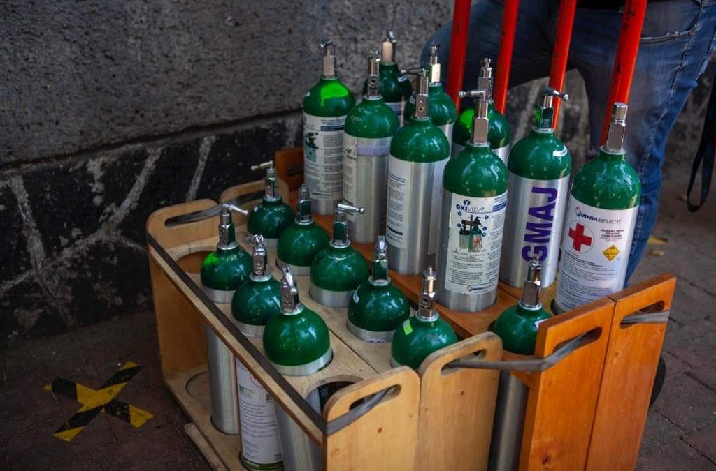 Tanques de oxígeno