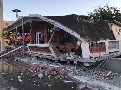 Un nuevo sismo se registró en Puerto Rico causando pánico en la isla tras una cadena de fuertes réplicas