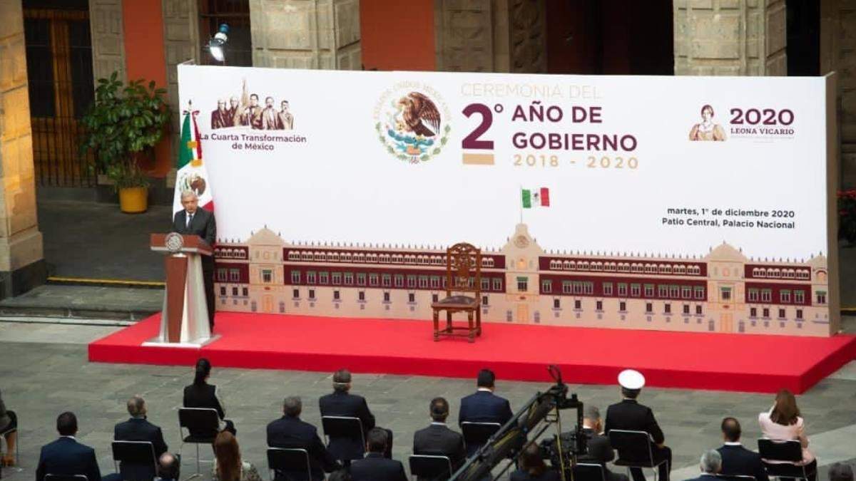 López Obrador y su discurso de segundo año de gobierno