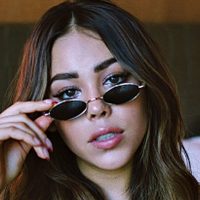 "¡No quiso quedar afuera!" Danna Paola realizó el desafío viral del momento ¡Qué fotos!