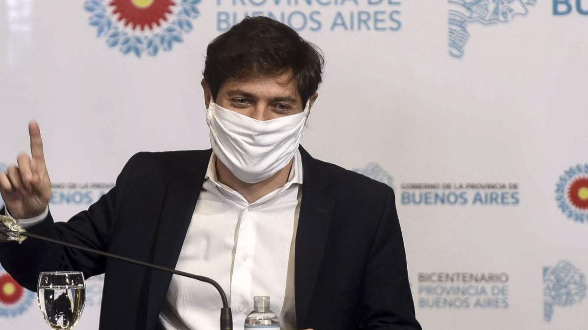 Axel Kicillof, gobernador de la Provincia de Buenos Aires. Fuente: (Twitter)