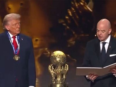Trump terminó la discusión: fútbol es fútbol y punto