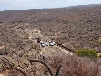 Confirman ocho cuerpos en fosa clandestina en Bahía de Los Ángeles, Baja California