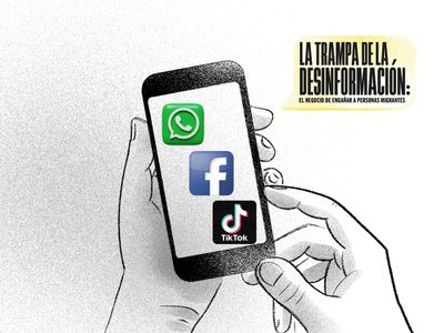 Creadores de contenido en redes sociales fomentan la desinformación entre personas migrantes