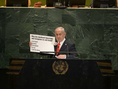 Netanyahu habla a los rehenes desde la Asamblea de la ONU: "Os traeremos de vuelta a casa"
