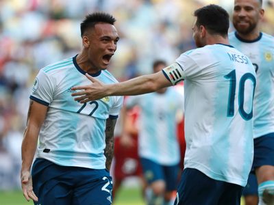 El increíble elogio de Lautaro Martínez a Messi y Zanetti