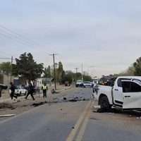Sigue muy grave la adolescente herida en el choque en el que murieron dos policías