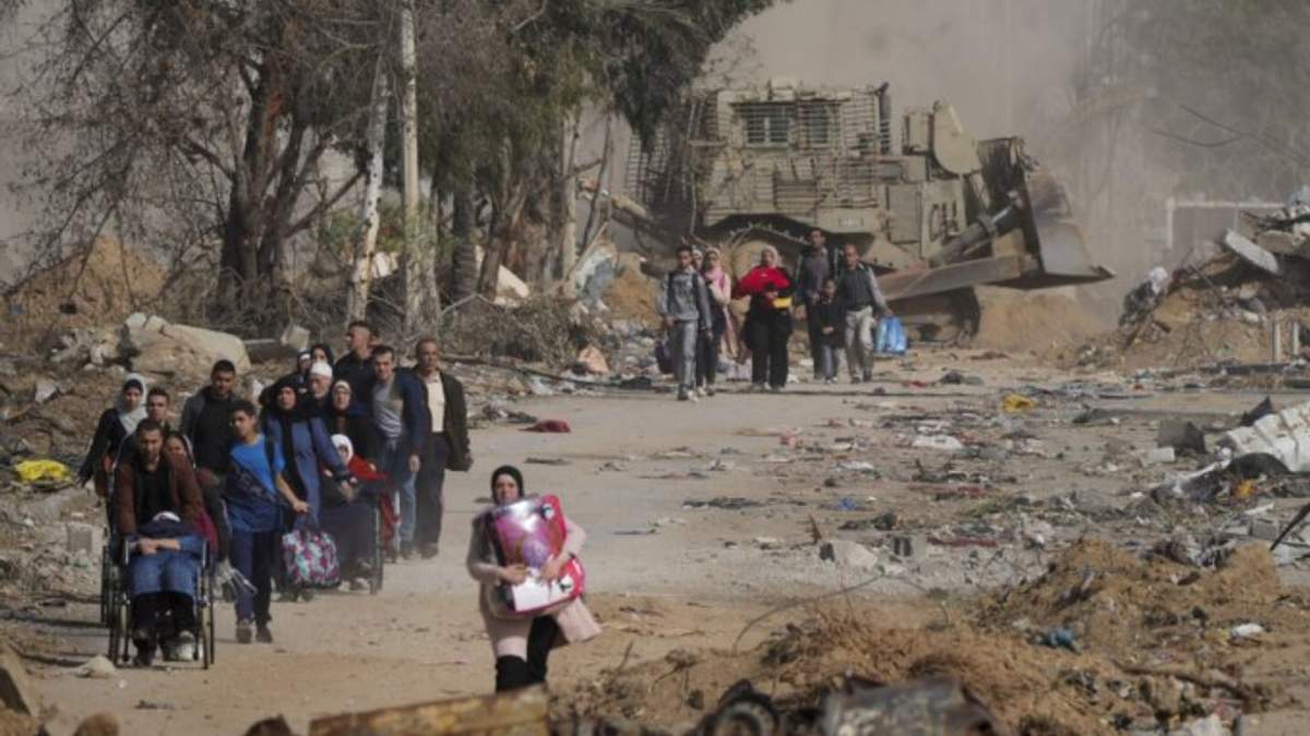 Afectados por la guerra entre Israel-Hamás