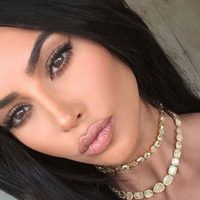"¡Chocolate de mi vida!": Kim Kardashian y un conjunto que causa delicia entre sus fans