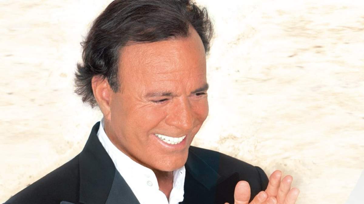 El cantante Julio Iglesias