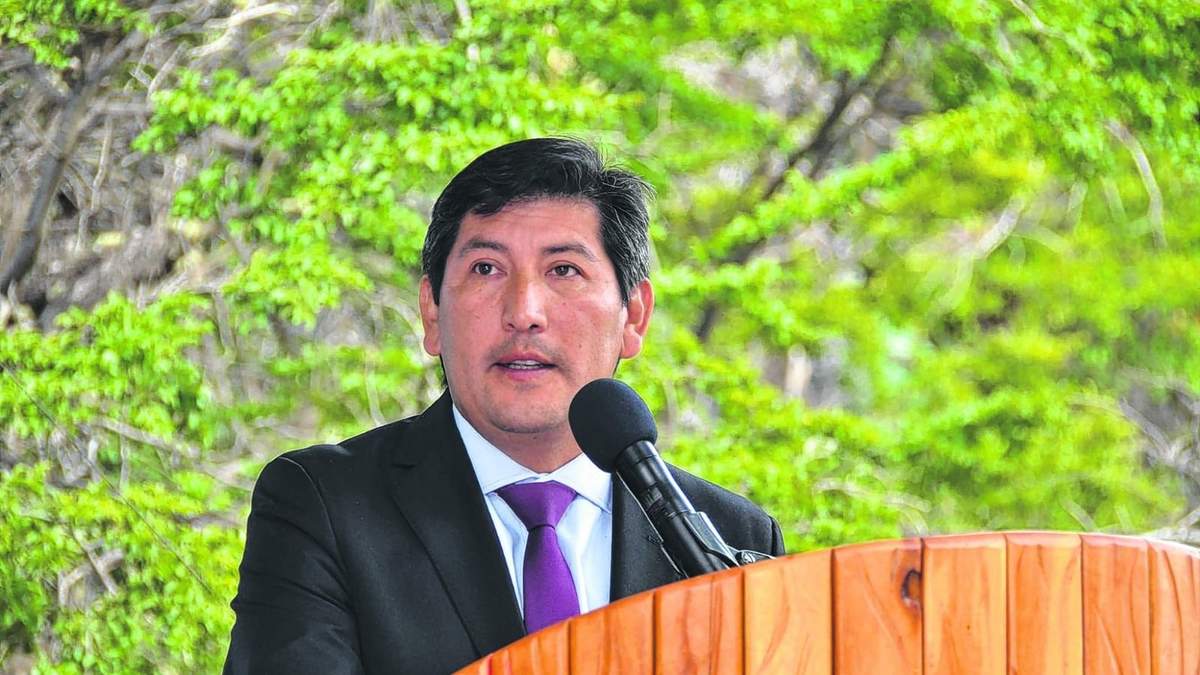 Sandro Badilla, intendente de Villa Pehuenia. Fuente: (Twitter)