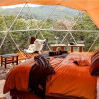 Geodomos, hoteles portátiles para vivir la naturaleza