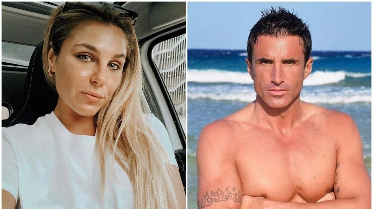 Ivana Icardi y Hugo Sierra. Fuente: (Twitter)