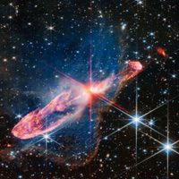 El telescopio James Webb captura las "travesuras" de dos estrellas en formación activa