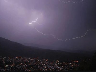 La cordillera de Neuquén bajo alerta amarilla por tormentas eléctricas y vientos fuertes