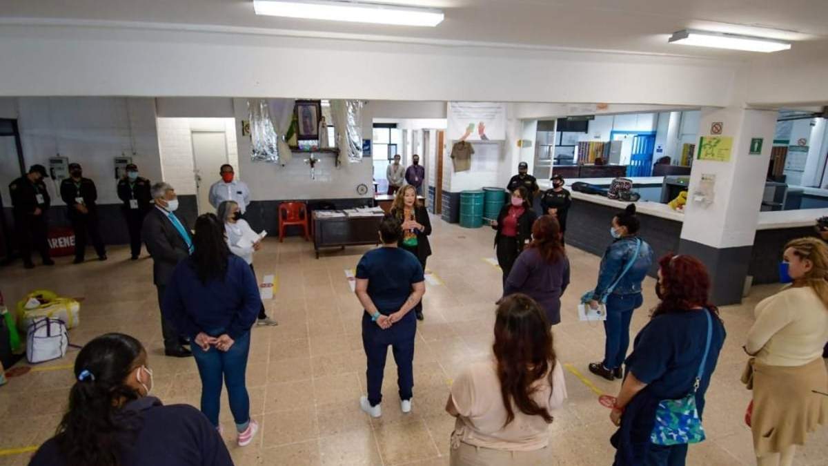 Mujeres liberadas por el gobierno de la CDMX