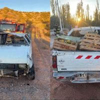 Una sucesión de accidentes viales marcó la mañana del domingo en Centenario