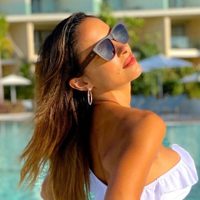 Belleza única: Lourdes Sánchez volvió a causar revuelo con una jugada sesión de fotos