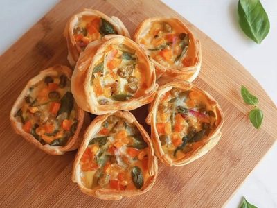 Canastitas primaverales: llevá color a tu mesa con esta receta exprés que es perfecta para una cena rápida y deliciosa