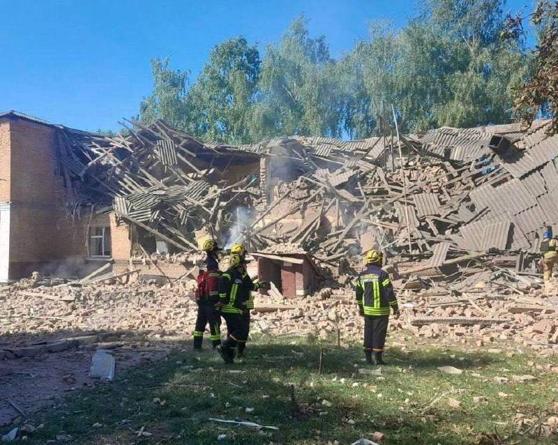 Escuela destruida