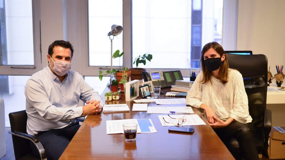 Fernanda Raverta y Darío Martínez. Fuente: (Twitter)