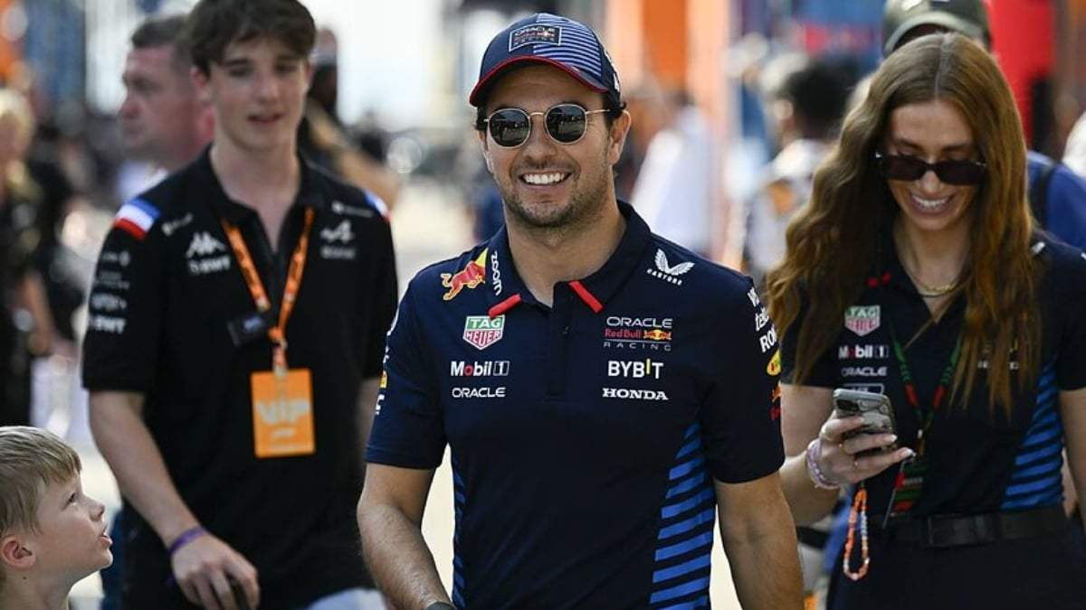 Checo Pérez. Fuente: (X)