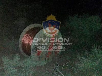 Frustraron el hurto de dos carretes de cobre valuados en $10 millones: dos demorados