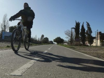 Gaido obtuvo financiamiento nacional para extender la bicisenda 12 de septiembre