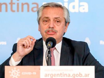 Alberto extendió la cuarentena, pero en algunos sectores solo habrá "aislamiento social obligatorio"