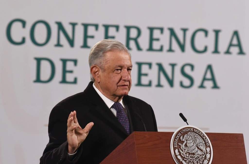 El presidente López Obrador