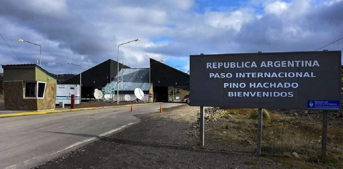 El hecho ocurrió el martes 28 en el paso Pino hachado. Fuente (X)